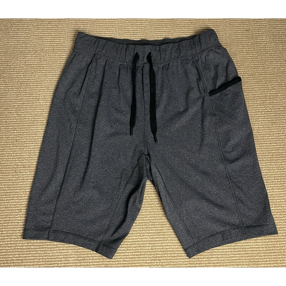 Lululemon Men's In Sequence Short 11" Gray Athletic Gym Training Size L